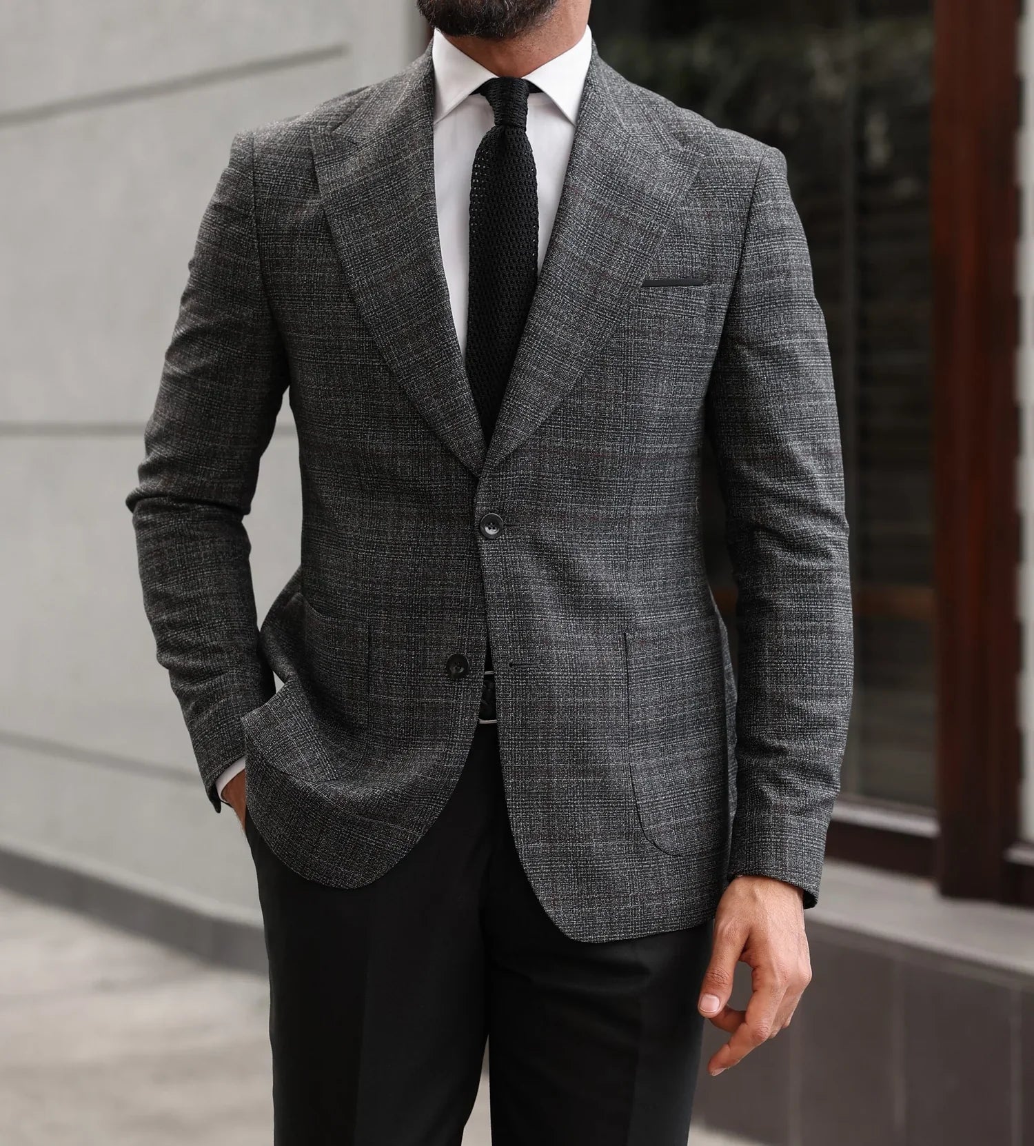 Grey Two Piece Suits