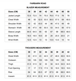 Fairbairn Road Blue Chequered Slim Fit Three Piece Suit - MrGuild