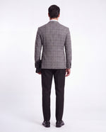 Overhill Road Grey Chequered Slim Fit Two Piece Suit - MrGuild