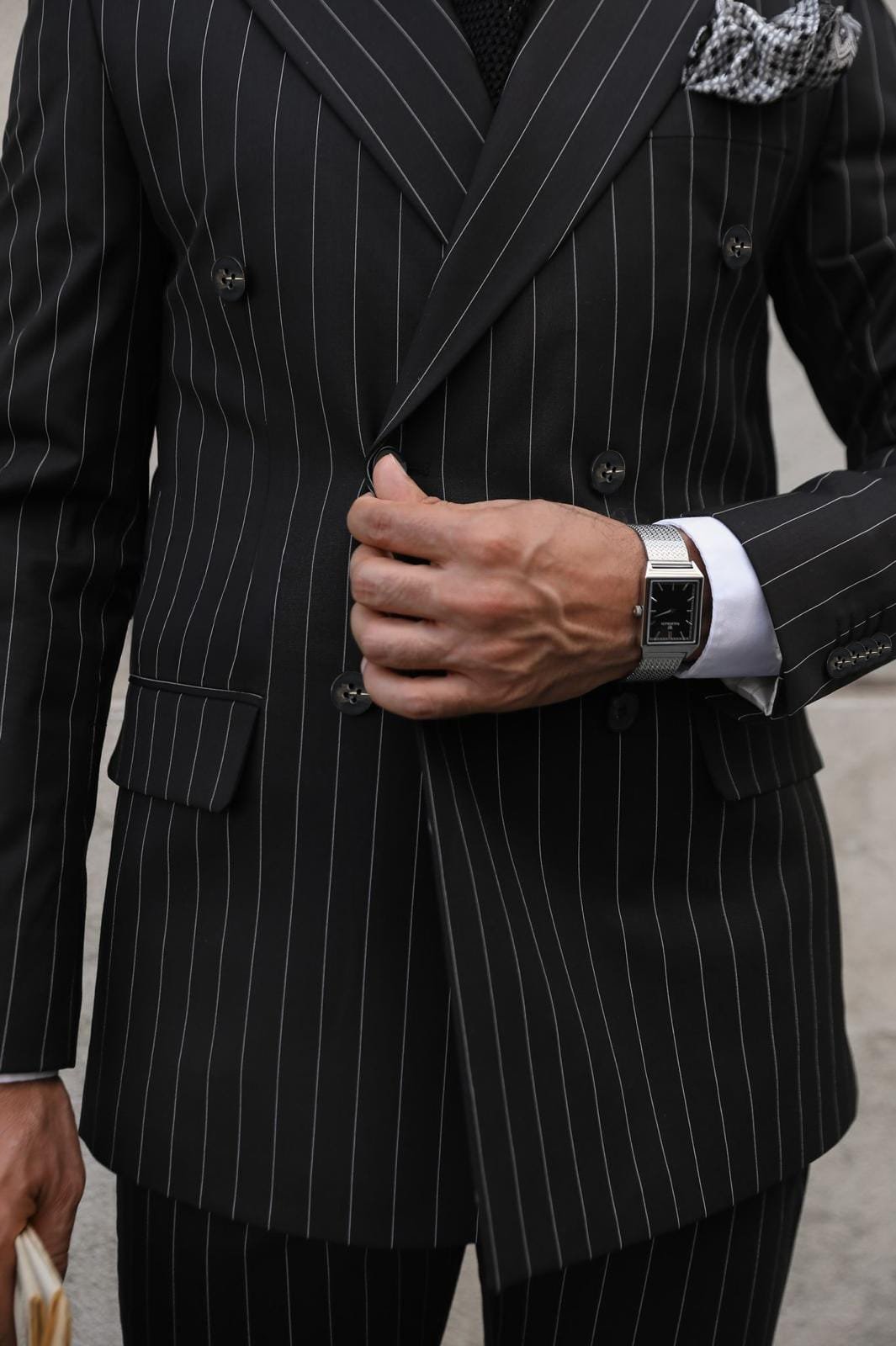 Men's Pinstripe Suits - Pin Striped Suits For Men | MrGuild