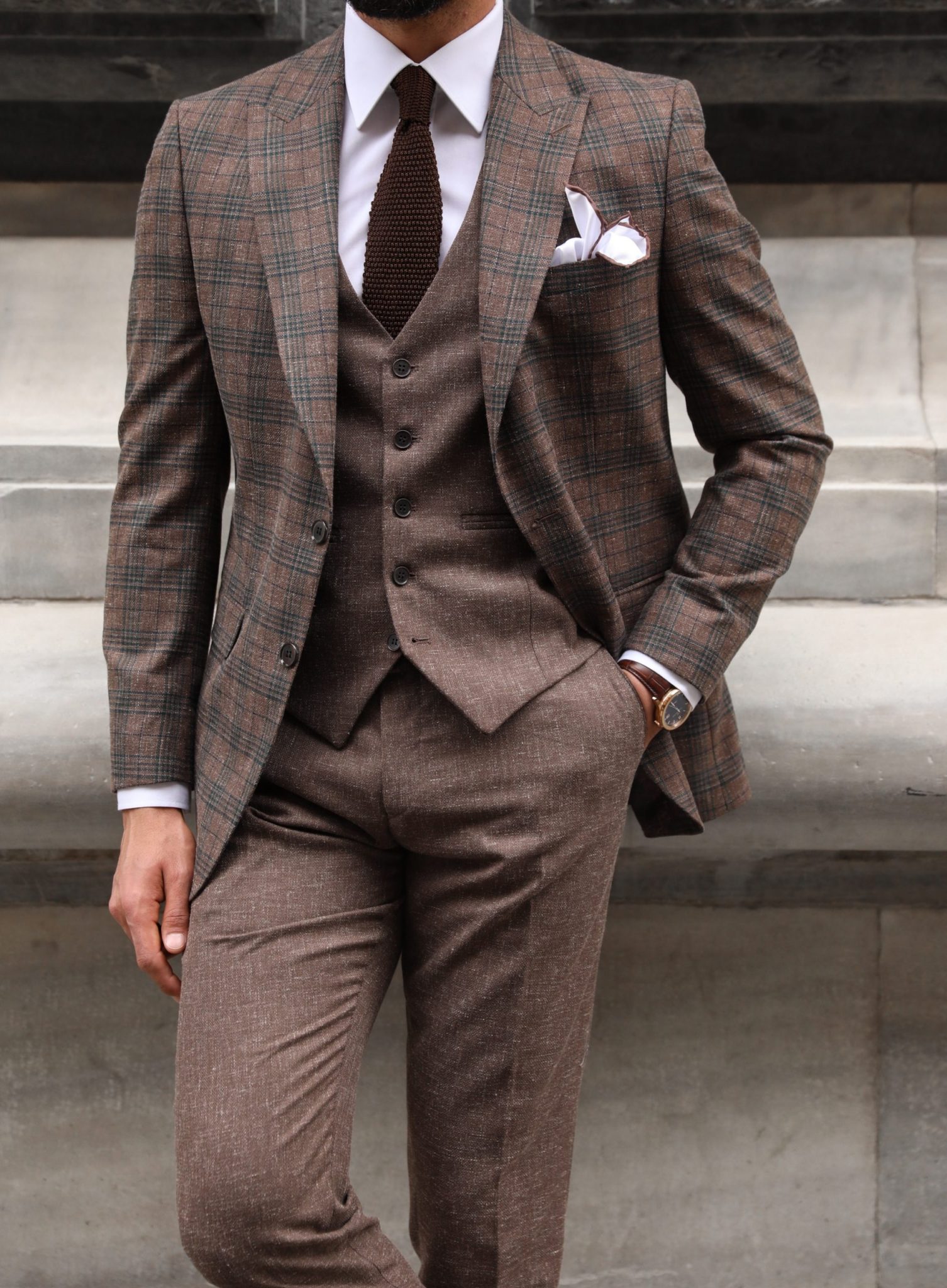 Mixed Combined Three Piece Suit | Mrguild.com