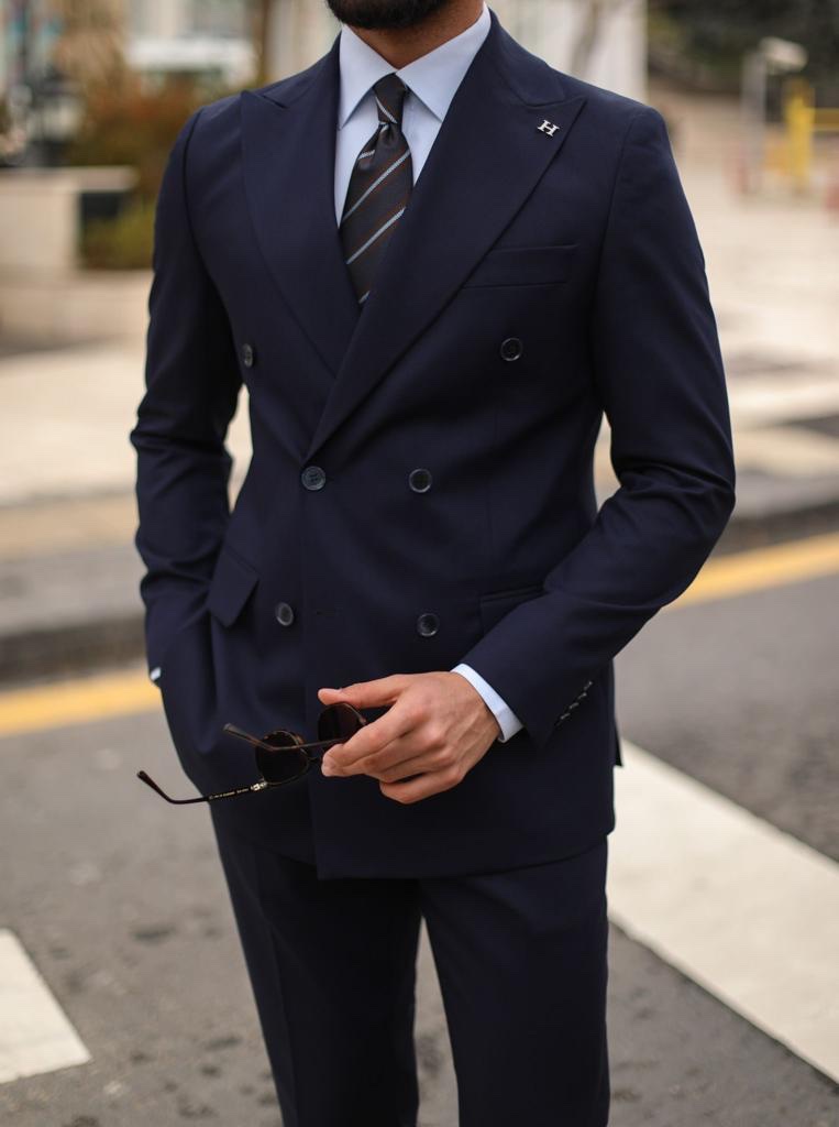Men's blue suits  Dark, Light & Navy
